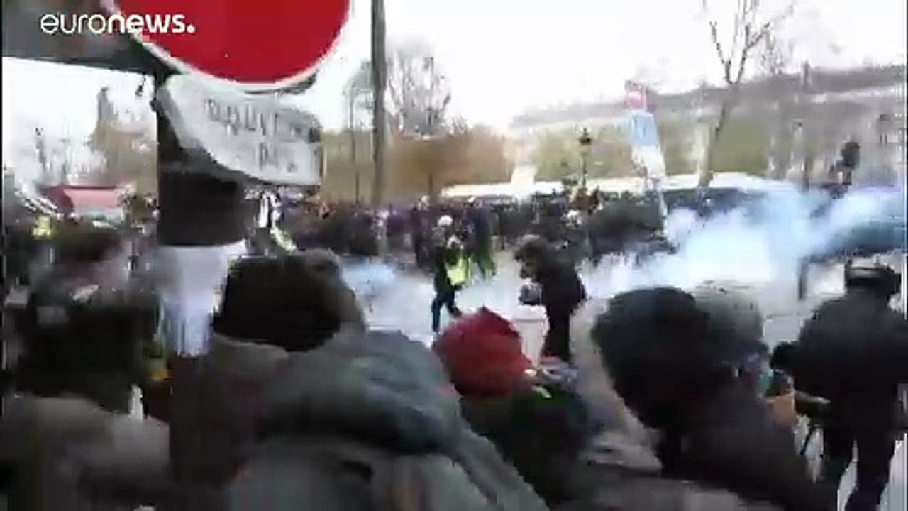 Gewaltausbrüche beim Generalstreik: Dutzende Festnahmen