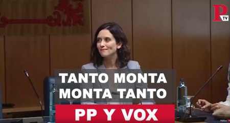 PP y Vox: tanto monta, monta tanto