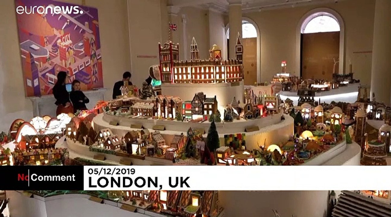 London: Miniaturformat aus Lebkuchen