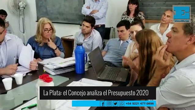 La Plata: el Concejo Deliberante debate en comisión el Presupuesto 2020