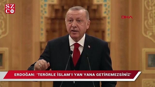 Cumhurbaşkanı Erdoğan, Cambridge Camisi´nin açılış töreninde konuştu.