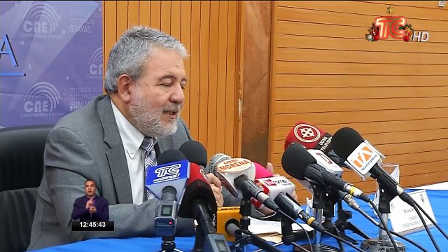 Luis Verdesoto informa sobre las reformas electorales y temas relacionados al CNE