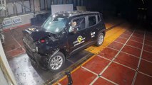 La Jeep Renegade obtient trois étoiles sur cinq possibles aux crash-tests Euro NCAP