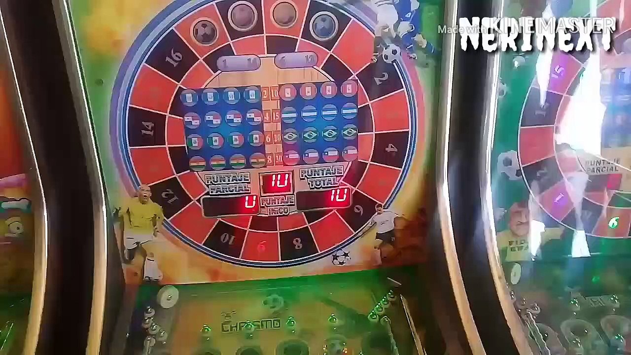 Jugando maquina pin ball de 5 pelotas ganando Guatemala! Tragamonedas