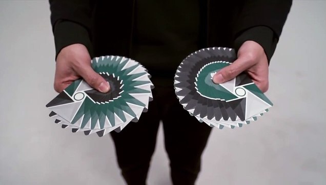 Un veritable virtuose en manipulation de cartes de jeux !