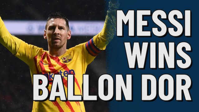 Messi wins 6th ballon dor