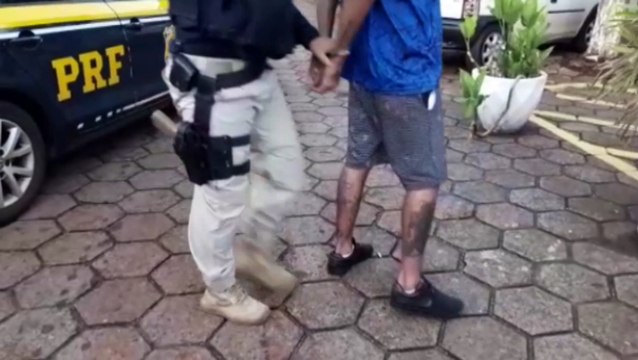 Gol furtado nesta tarde é recuperado em ação da PRF; três indivíduos foram detidos