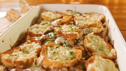 French Onion Chicken Casserole = Ultimate Comfort Food