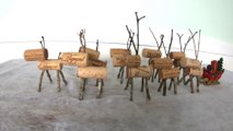 WINE CORK REINDEERS | REINDEERS | CORK REINDEERS | REINDEER WINE CORKS