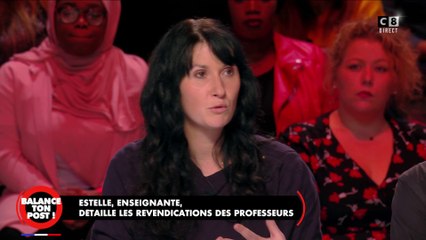Estelle, enseignante détaille les revendications des professeurs : "On va rester mobiliser"