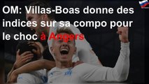 OM: Villas-Boas donne des indices sur sa compo pour le choc à Angers