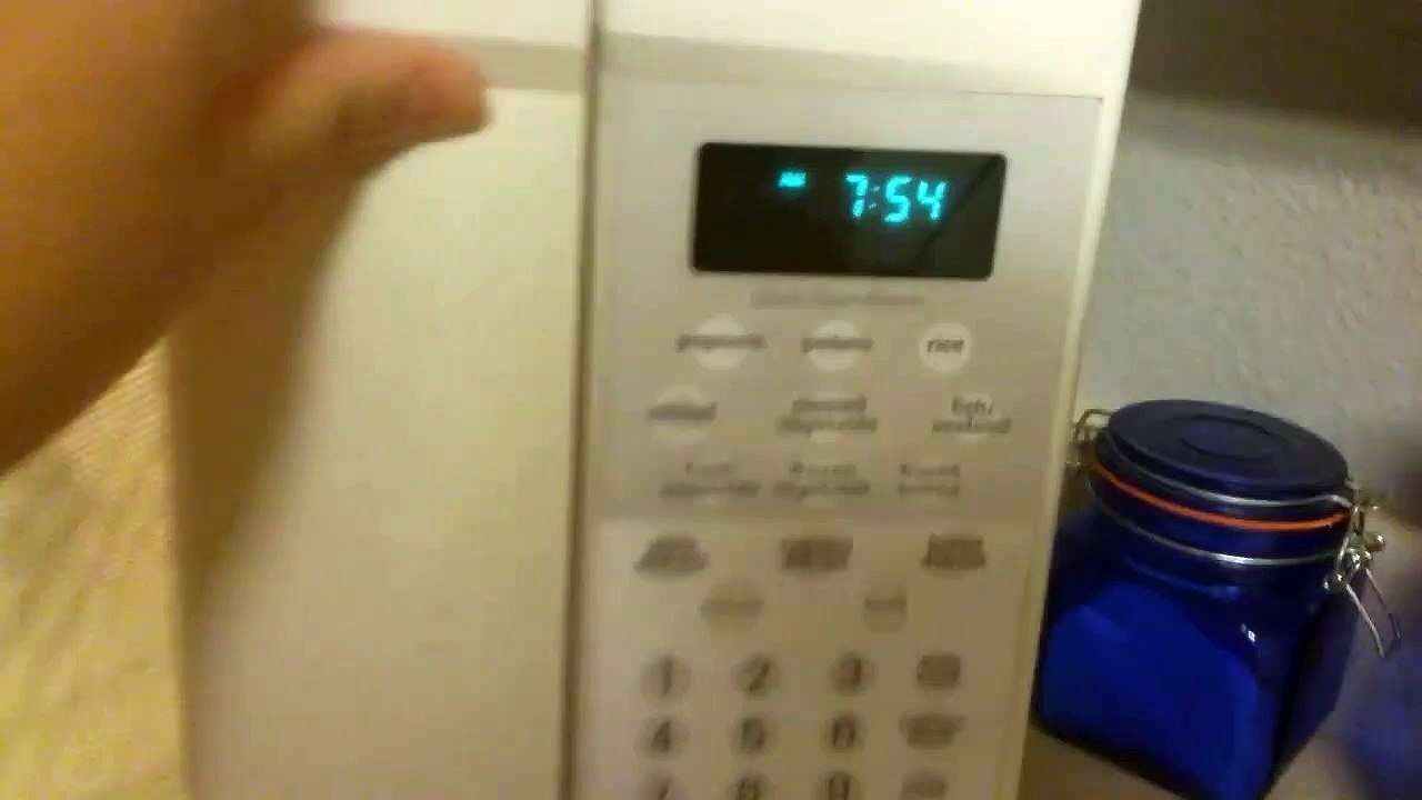 Microwaving some marshmallows...