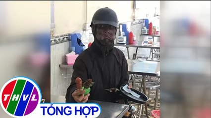 Xác minh người mặc đồ đen đi xin tiền có hành tung bí ẩn