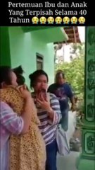 Pertemuan Pertama Kali Ibu & Anak Yang Terpisah 40 Tahun