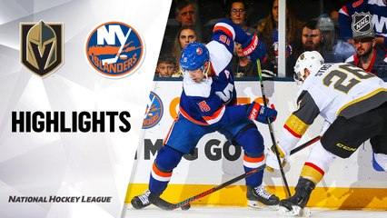 NHL Highlights | Golden Knights @ Islanders 12/05/19