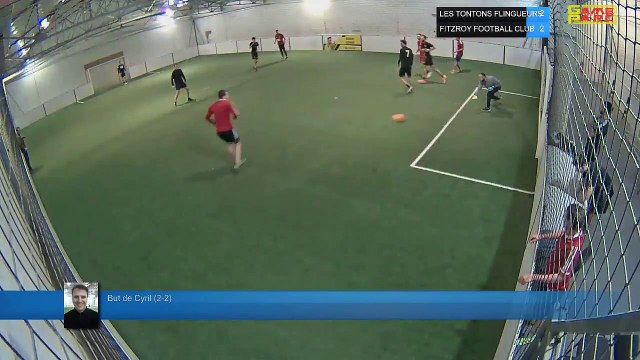 But de Cyril (2-2) - LES TONTONS FLINGUEURS Vs FITZROY FOOTBALL CLUB - 03/12/19 20:00 - LIGUE 1