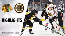 NHL Highlights | Blackhawks @ Bruins 12/05/19