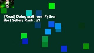 [Read] Doing Math with Python  Best Sellers Rank : #3