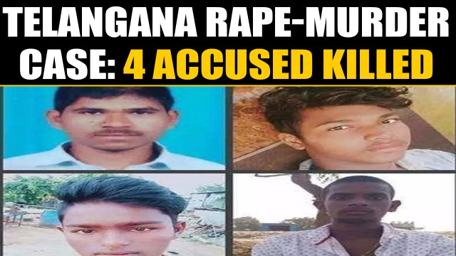 Telangana Vet's accused killed in police encounter, cops say they tried to escape | OneIndia