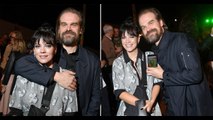 Lily Allen and David Harbour are one cosy couple as Stranger Things star hugs singer