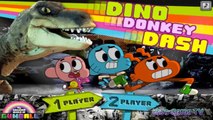 The Amazing World of Gumball : Dino Donkey Dash - Get Daisy  (Cartoon Network Games)