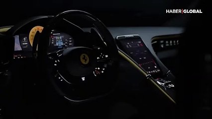Ferrari yeni V8 motorlu 'Roma'yı tanıttı