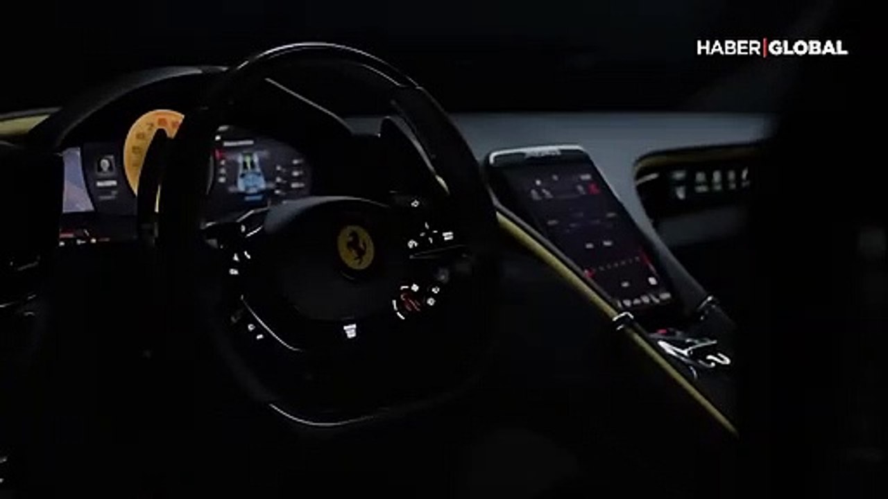 Ferrari yeni V8 motorlu 'Roma'yı tanıttı