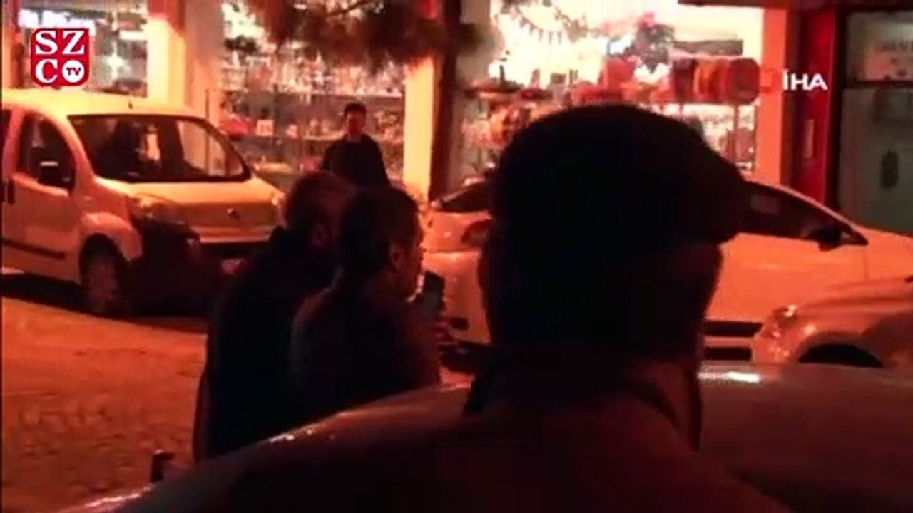 Kadın alkol komasına girdi, mahalleli çekirdek yiyerek kurtarılmasını izledi