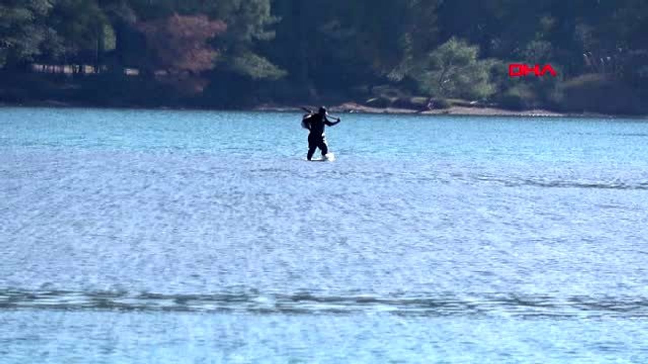 Muğla marmaris'te çekilen denizde oluşan adacıklar tedirgin etti
