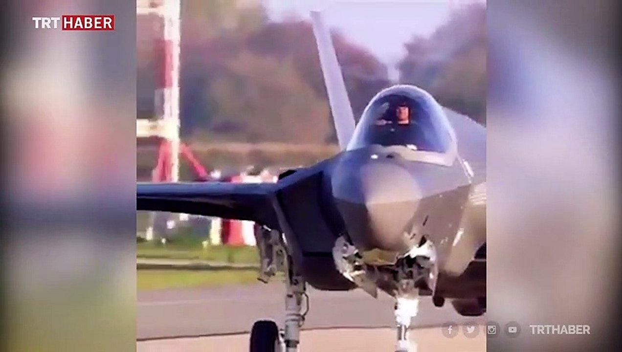 Hollanda'nın ilk F35'i yanlışlıkla köpük banyosu yaptı