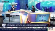 Michel Yahiel (Caisse des Dépôts) : Réforme des retraites, les concessions du gouvernement - 06/12