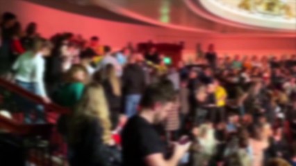 Watch as Lewis Capaldi's dad splits up brawling fans at Edinburgh Usher Hall gig