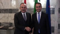 Dışişleri Bakanı Çavuşoğlu, İtalya Dışişleri Bakanı Luigi di Maio ile görüştü