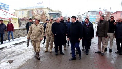 Vali Gündüzöz, Varto’daki termal sularda inceleme yaptı