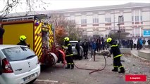 Grenoble : des feux de poubelles devant le lycée Vaucanson