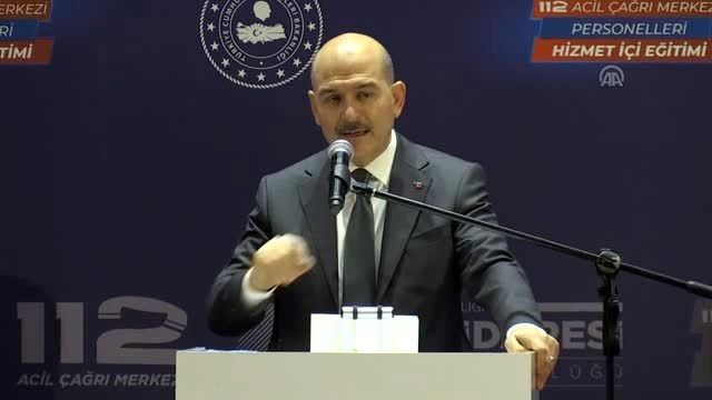 Soylu: 112 çağrı merkezlerimize gelen toplam çağrı sayısının yüzde 68'i asılsız ihbar