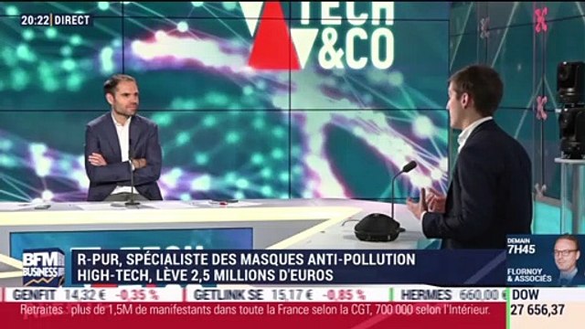Flavien Hello (R-Pur): R-Pur, spécialiste des masques anti-pollution high-tech, lève 2,5 millions d'euros - 05/12