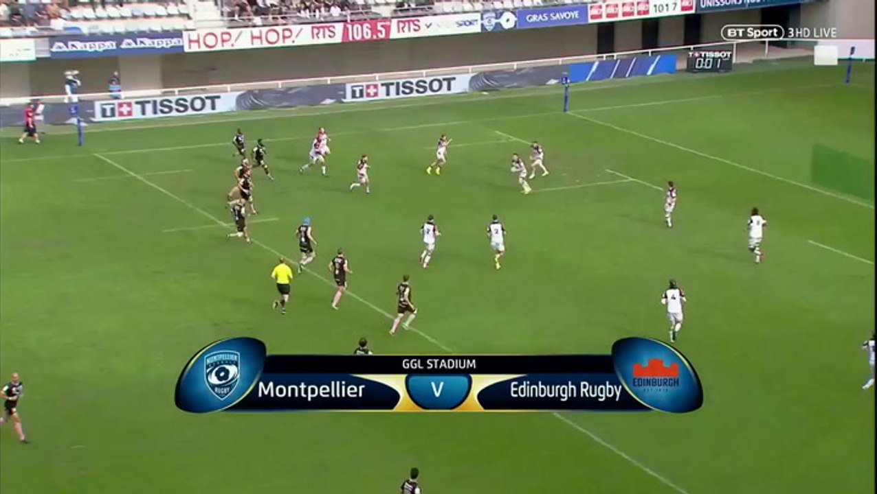 Montpellier v Edinburgh Highlights FR