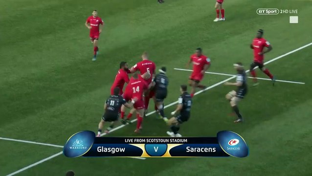 Glasgow Warriors v Saracens Highlights FR