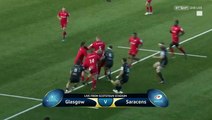 Glasgow Warriors v Saracens Highlights ENG