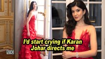 Shanaya Kapoor: I'd start crying if Karan Johar directs me