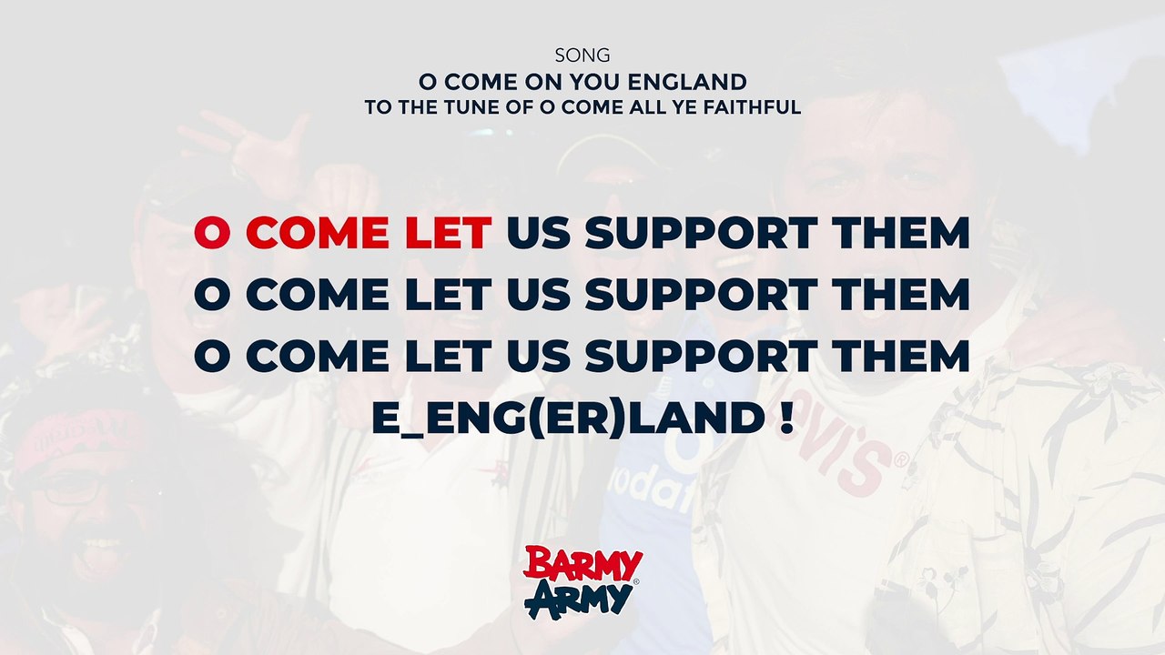 Oh Come On You England