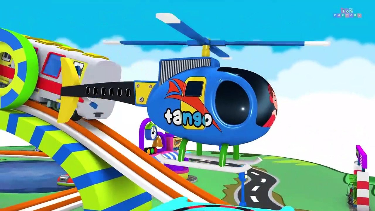 Choo Choo Cartoon Train videos for Kids - Toy Factory Train