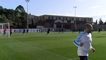 OM-FCGB : à l'entraînement ça se régale... Pluie de beaux buts à la Commanderie !