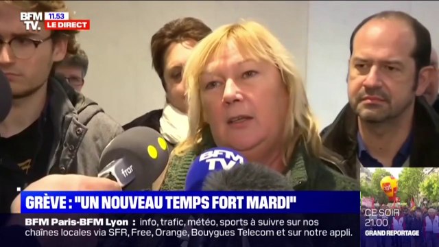 Retraites: la secrétaire confédérale de la CGT appelle à une nouvelle manifestation mardi à Paris