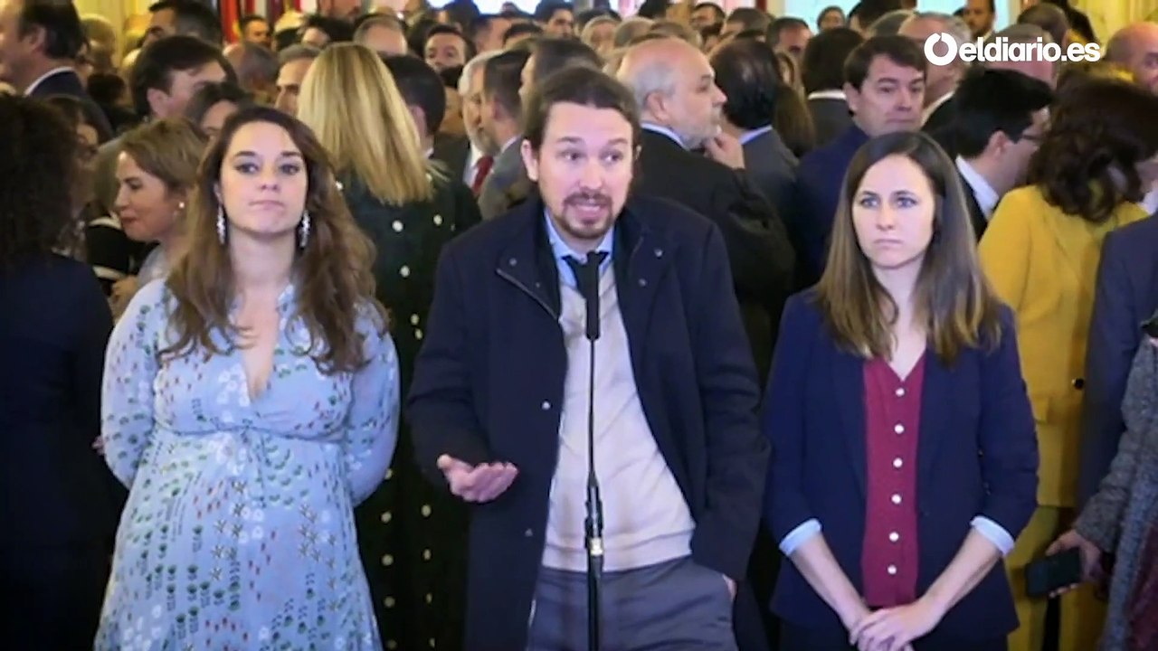 Pablo Iglesias: "Todo aquel que tenga acusaciones contra Podemos, que vaya a los juzgados"