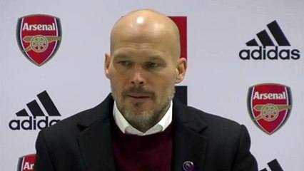 Football - Freddie Ljungberg press conference after Arsenal 1 - 2 Brighton