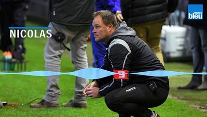 "On n'a pas été petit-bras, même s'il nous manque de la maîtrise dans les 20 dernières minutes..." N. Nadau