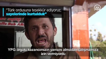 Rasulaynlı esnaftan Türk Ordusuna teşekkür