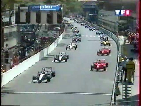 Formule 1 - Grand Prix Monaco - départ - 1999